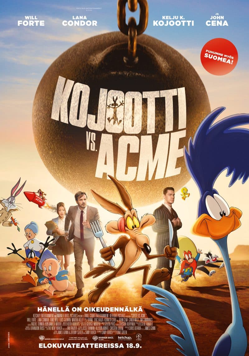 Kojootti vs acme elokuvajuliste